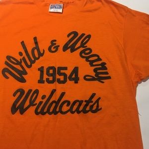 Vintage Wild and Weary Single Stitch 80s Tee 🐱